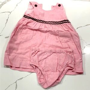 Gap | Baby Girls Pink Dress Brown Bric a Brac